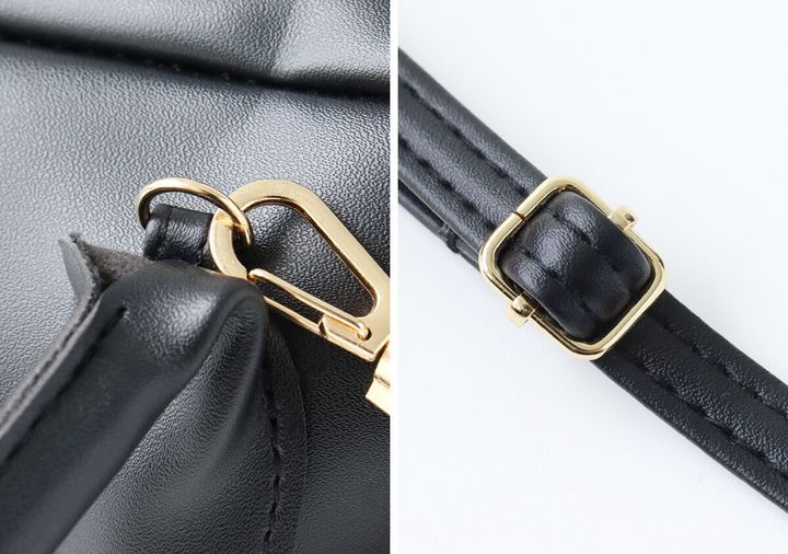 宝島社ムック付録のánuans（アニュアンス）レザー調ボストンショルダーバッグ6