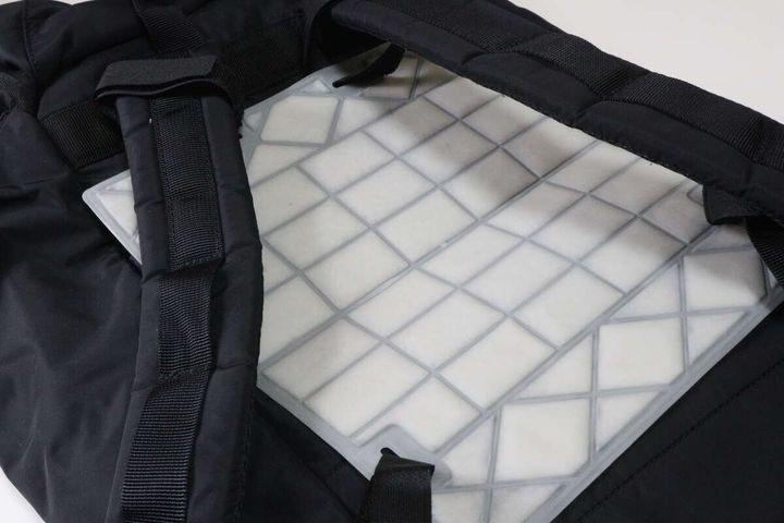 リュック用ひんやりパッド 装着