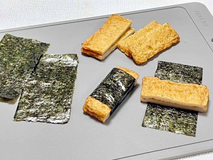 ひら天の海苔巻き