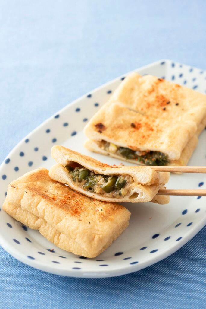 ねぎみそはさみ焼き