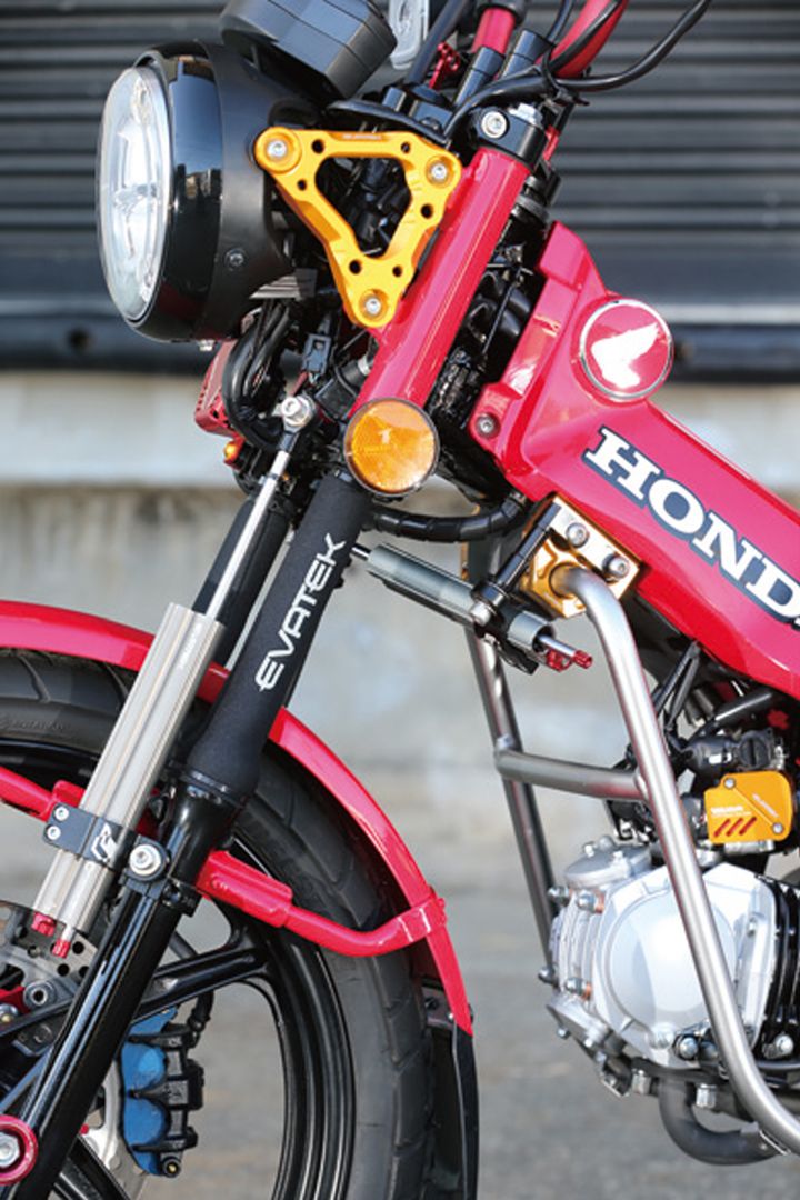 ブレンボの匠が放つ「エヴァテック」。ハンターカブを別物に変える