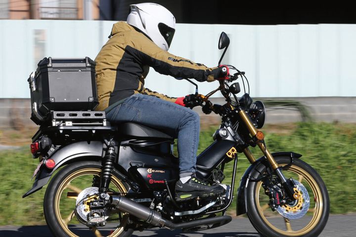 ブレンボの匠が放つ「エヴァテック」。ハンターカブを別物に変える