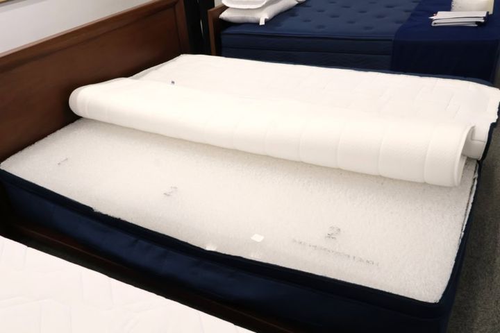 マットレスは３つのパーツに分かれている