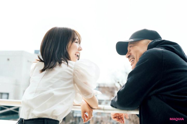 マキア MAQUIA 吉川康雄さん×柏木由紀さんの対談 