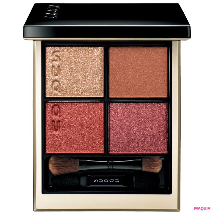 櫻坂46 守屋麗奈さん（れなぁ） リアル愛用コスメでセルフメイク SUQQU シグニチャー カラー アイズ 04