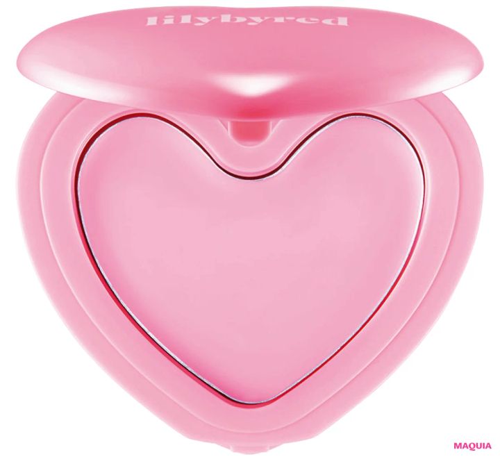 櫻坂46 守屋麗奈さん（れなぁ） リアル愛用コスメでセルフメイク リリーバイレッド ラヴ ビーム チーク バーム #02 Innocent Pink