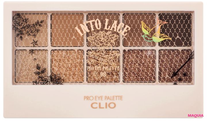 櫻坂46 守屋麗奈さん（れなぁ） リアル愛用コスメでセルフメイク CLIO プロ アイ パレット 08