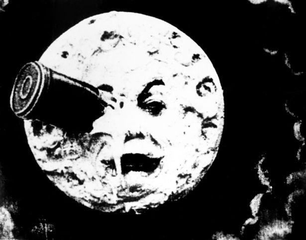 SF映画の原点ともいえるジョルジュ・メリエス監督の『月世界旅行』(1902) [c]Everett Collection/AFLO