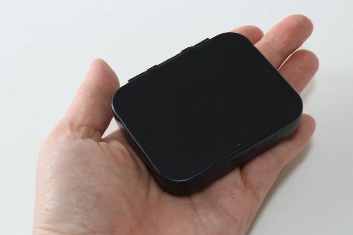 ダイソー シリコーンメイクブラシセット サイズ感