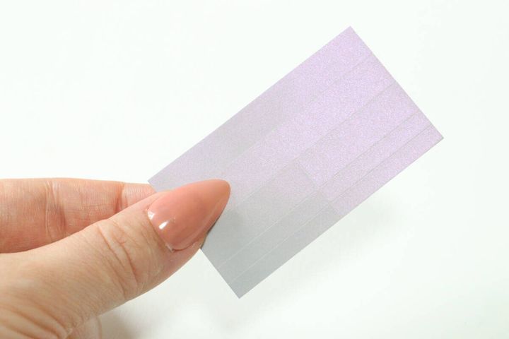 ダイソー 反射ラベル（パステル・オーロラ系）