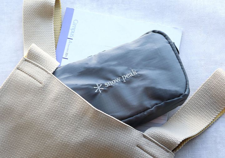 リンネルスノーピークお財布ショルダーバッグポーチ