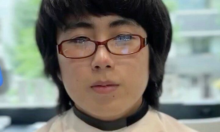 【写真・画像】「坊主から8ヶ月間、切らずに伸ばし…」声優志望の男性、パーマ＆カラーで激変 奇跡のビフォーアフターに驚きの声「人生変わるよ、これは！」 1枚目