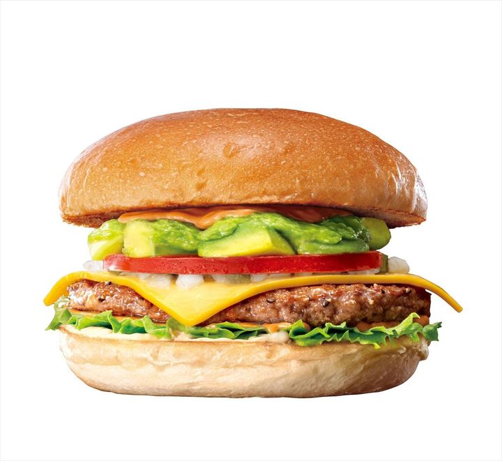 「アボカドチーズバーガー」