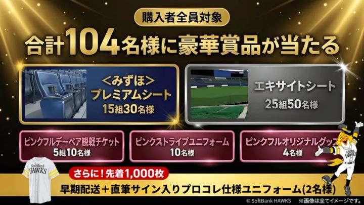 購入者限定キャンペーン賞品一覧