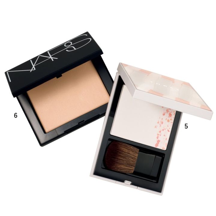 5.THREE セイクリッドスペース フェイスパウダー（THREE・限定品） 6.NARS ライトリフレクティングセッティングパウダー プレスト N05555（NARS JAPAN）