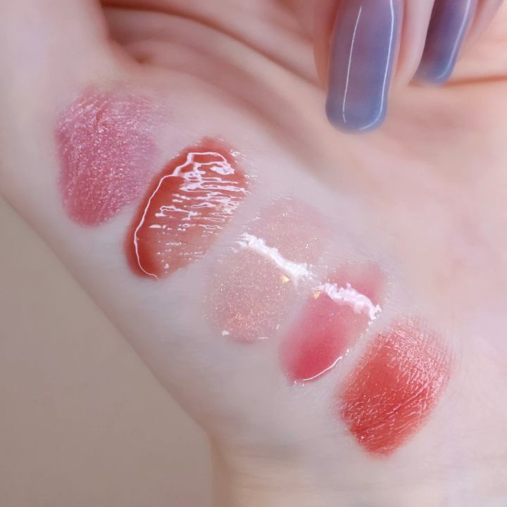 マキアTOPビューティーズ 葵 リップ スウォッチ ラメ ピンクリップ