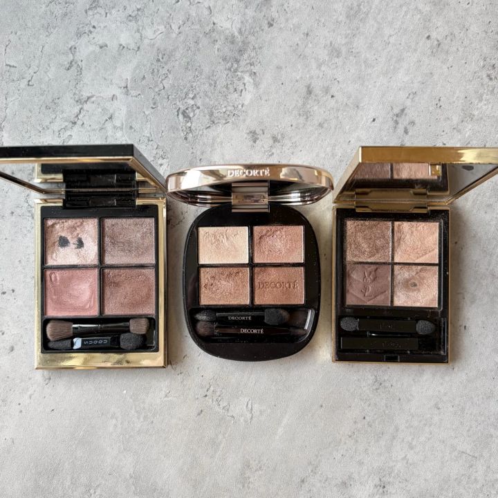 SUQQU シグニチャーカラーアイズ01 コスメデコルテ スキンシャドウデザイニングパレット YSL クチュールミニクラッチ アイシャドウ パレット