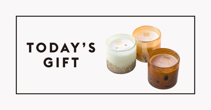 〈OLSSON＆JENSEN〉のキャンドル