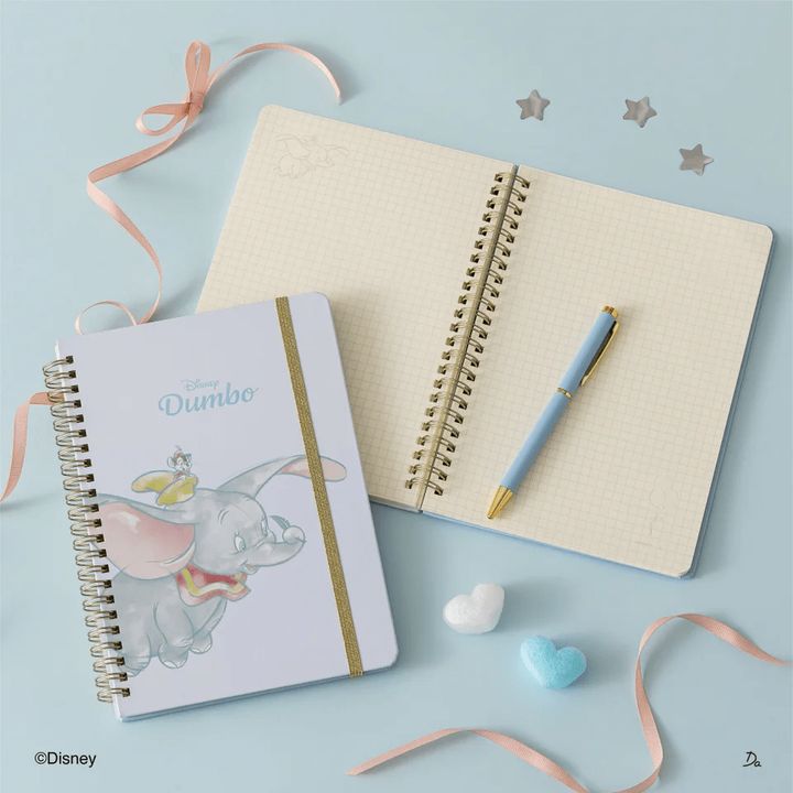 ゴムバンド付リングノート