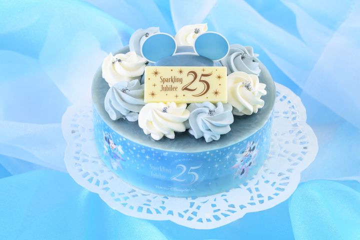 東京ディズニーリゾート・フローズンセレクション「東京ディズニーシー25周年ケーキ」2