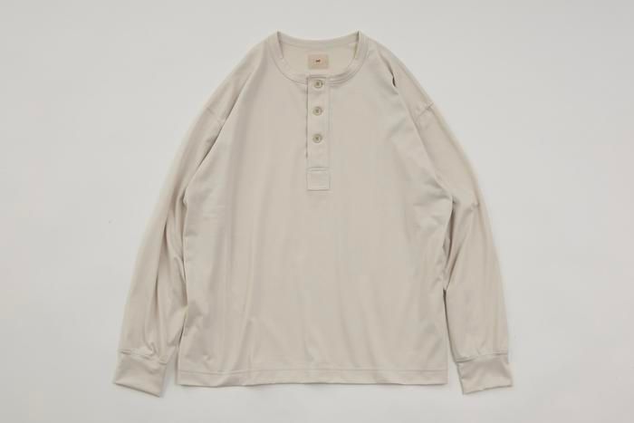 HNT Henley Neck Long Sleeve T-shirt