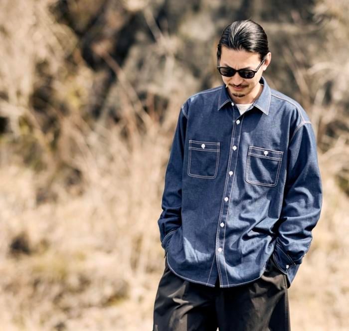 HNT Denim Work Shirt