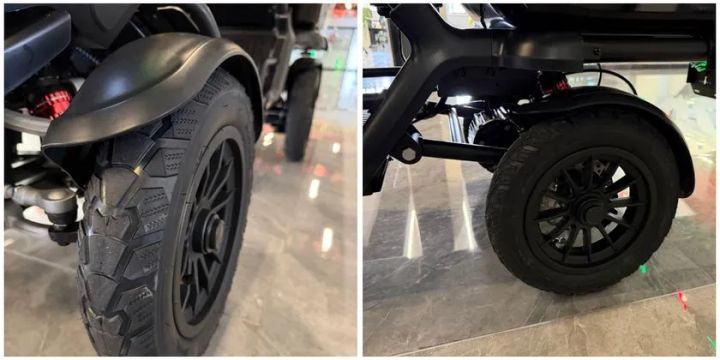 13インチタイヤと足回りを備えたELEGRANシリーズ