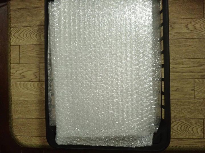 DAISO(ダイソー)：積み重ねできる収納バスケット(40×29.5×13cm)