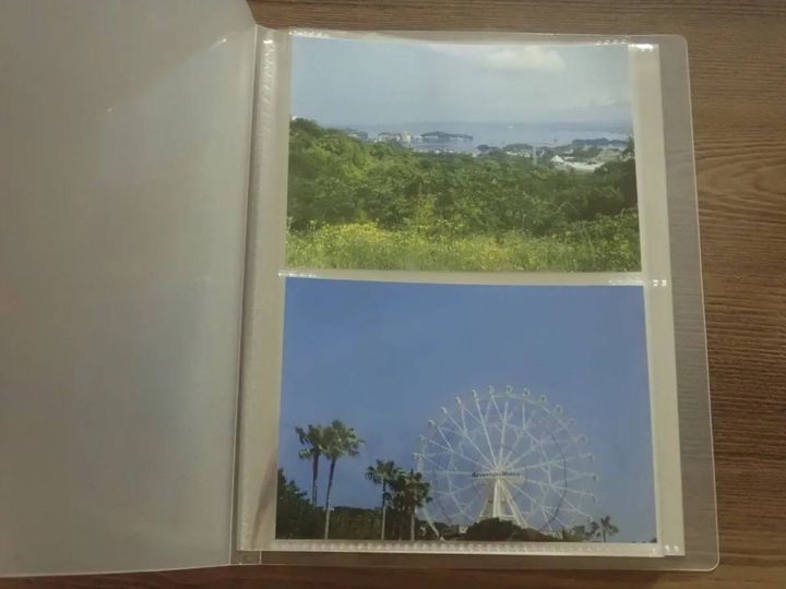 DAISO(ダイソー)：高透明フォトアルバム(2段、80ポケット)