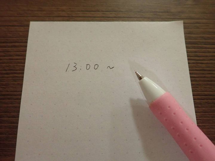 DAISO(ダイソー)：メモパッド(A7、ブルー)