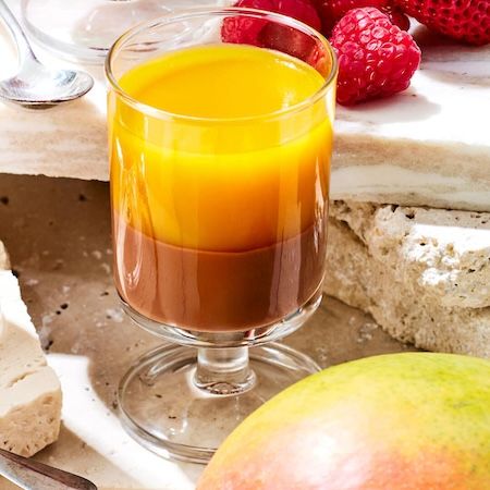 「カカオティエゴカン」が産地限定カカオとフルーツが2層に重なる夏の新作ジュレ発売