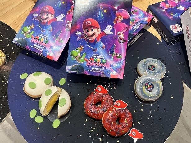 クリスピー・クリーム・ドーナツと映画『ザ・スーパーマリオギャラクシー・ムービー』がコラボレーション