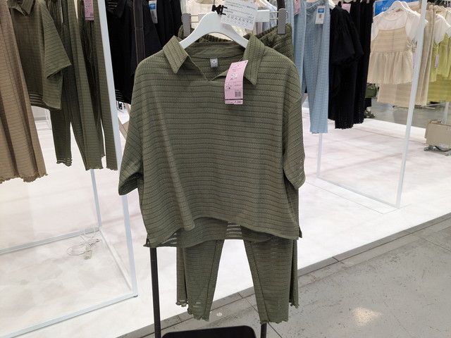 スキッパーメッシュプルオーバー