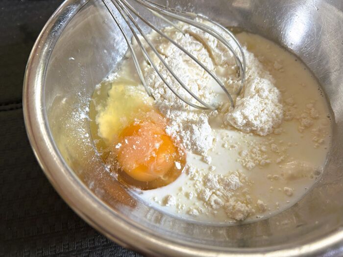 超BIGな「蒸しパン」作ってみた。ホットケーキミックスにあるモノを加えるだけでふわふわに♪