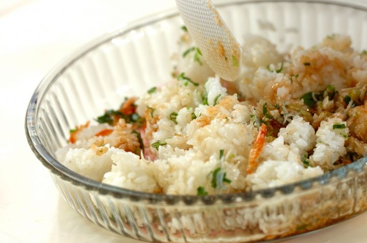 電子レンジで簡単チャーハンの作り方3