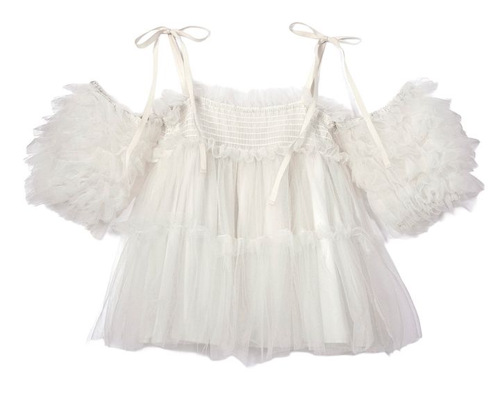 八木アリサ おしゃれ自慢 フリル