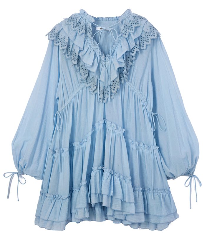 八木アリサ おしゃれ自慢 フリル