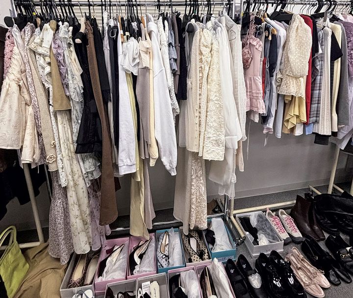 八木アリサ おしゃれ自慢 フリル