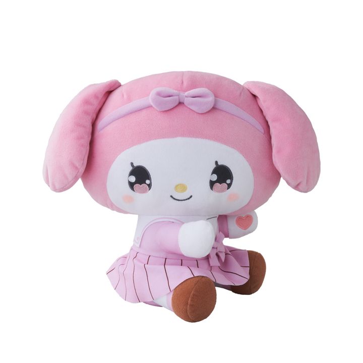 ゆるかわ サンリオキャラクターズ Lぬいぐるみ“マイメロディ” YK学園高等部