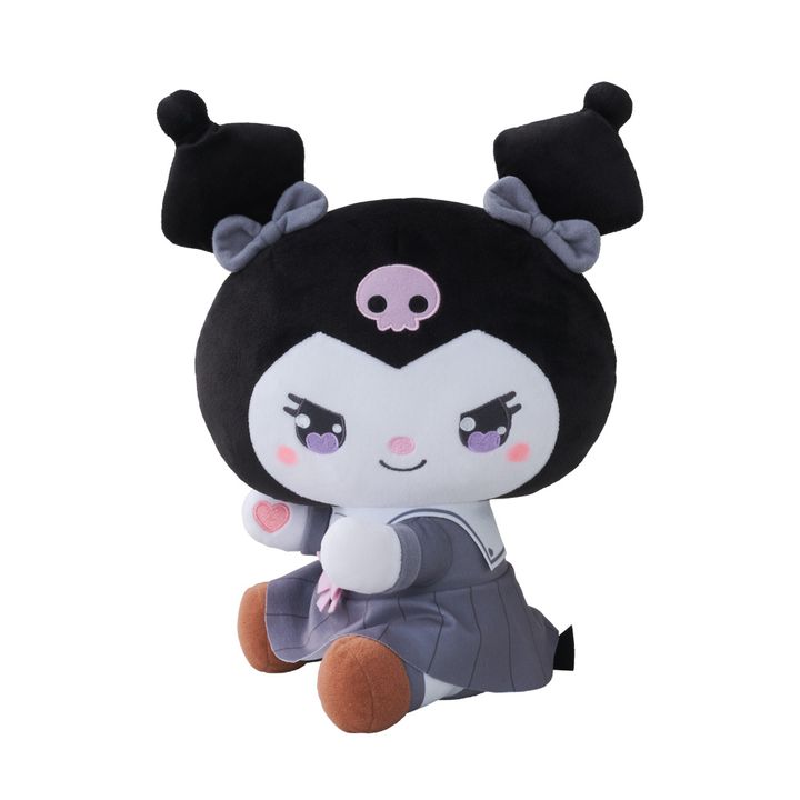 ゆるかわ サンリオキャラクターズ Lぬいぐるみ“クロミ” YK学園高等部