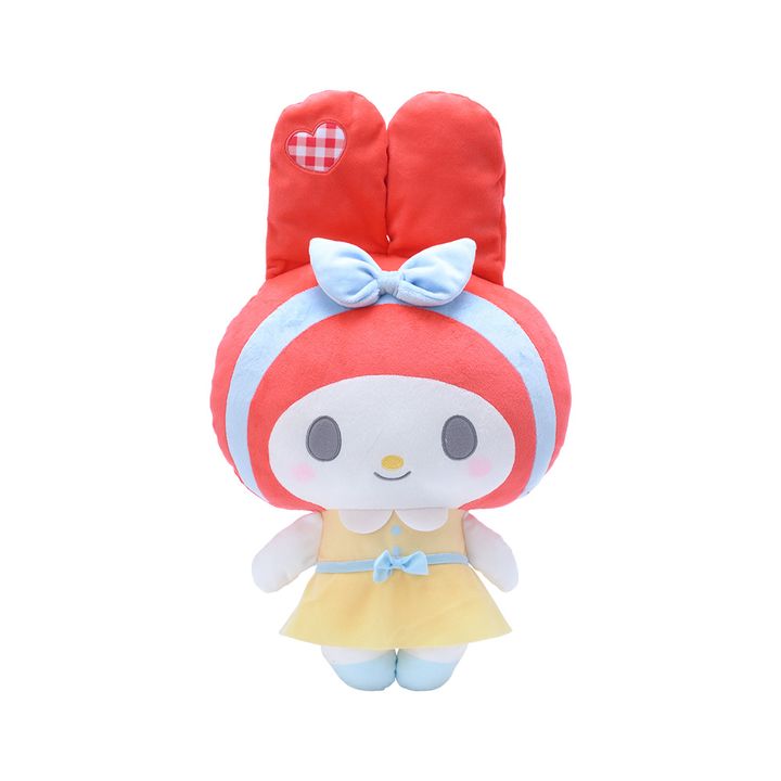 ゆるかわ サンリオキャラクターズ LLぬいぐるみ“マイメロディ” Spring Color