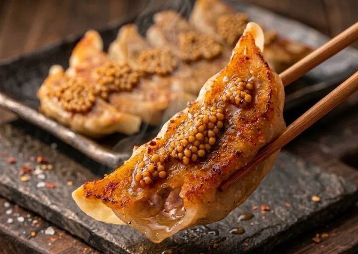 京都餃子大作戦で提供される王道肉汁餃子