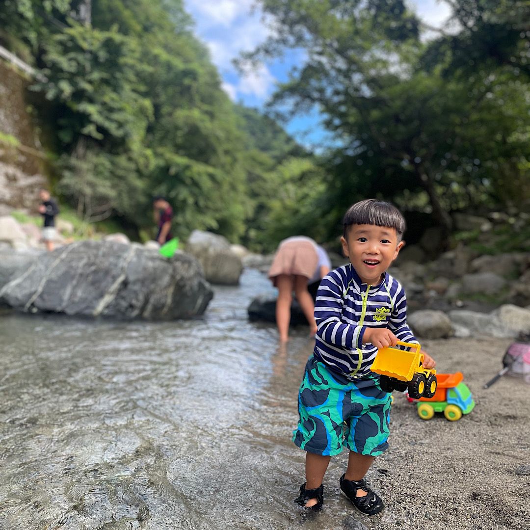 子連れ夏キャンプ「ウェルキャンプ西丹沢」を楽しむ