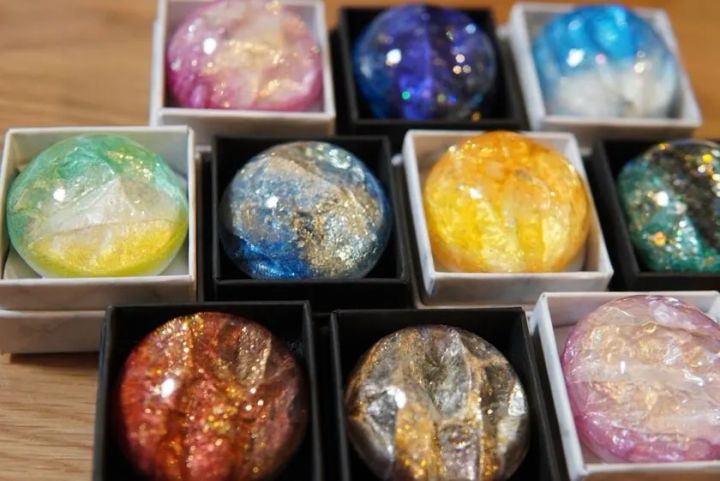 宝石石鹸ワークショップで作れる宝石石鹸