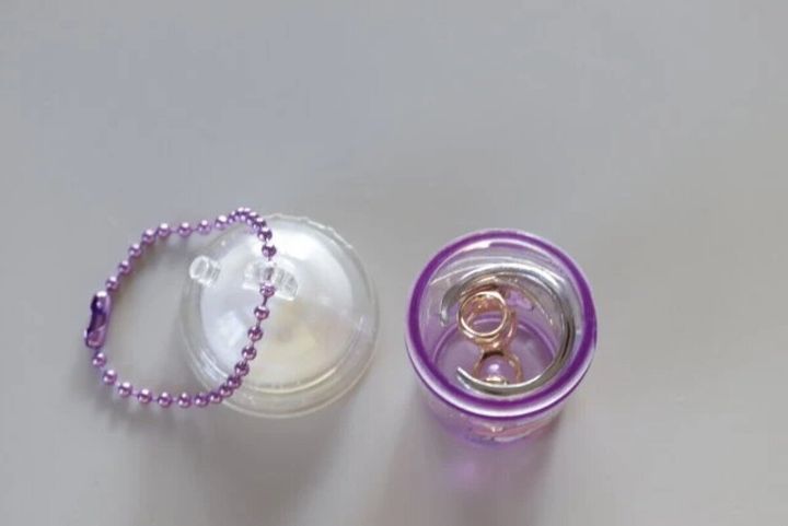 ダイソー フラッペキーホルダー ベリー 使用例