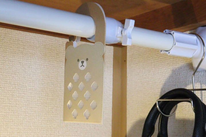 バルくん ダニこないでネット くま柄 設置