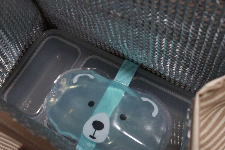 ダイソーのベルト付保冷剤（アソート1）使用例2