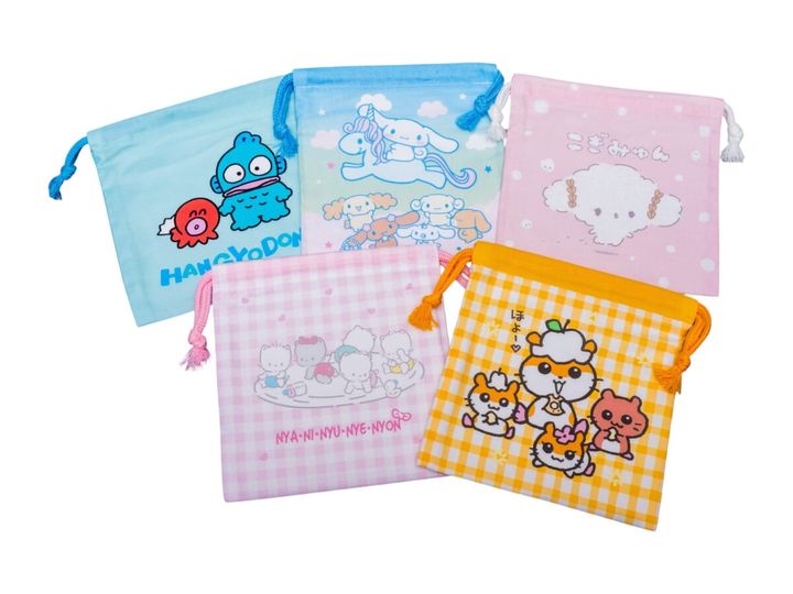 サンリオキャラクターズD ブラインド 巾着M ラインアップ