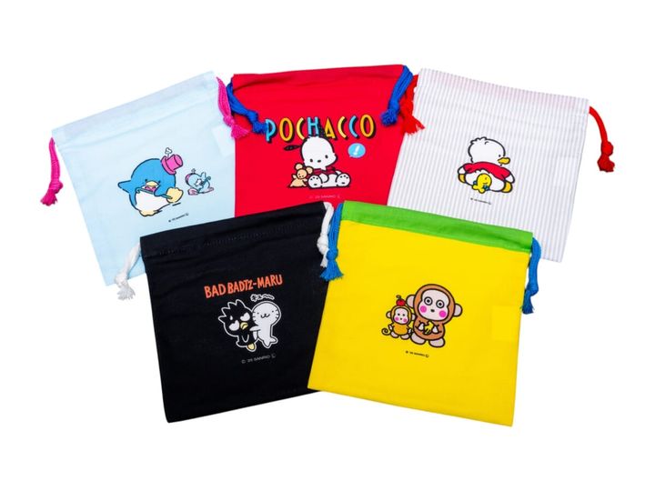 サンリオキャラクターズE ブラインド 巾着M 裏