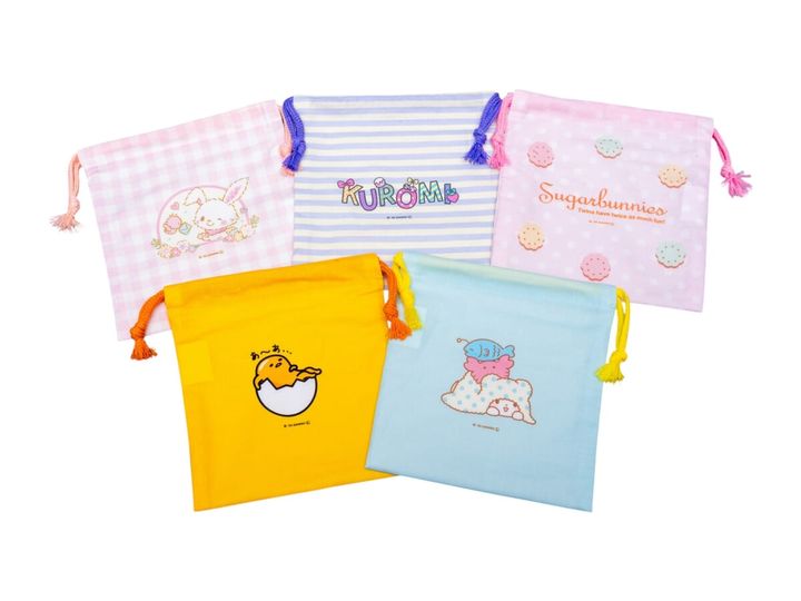 サンリオキャラクターズC ブラインド 巾着M 裏